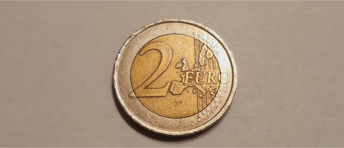 Spanien 2 Euro 2000 Doppelprägung