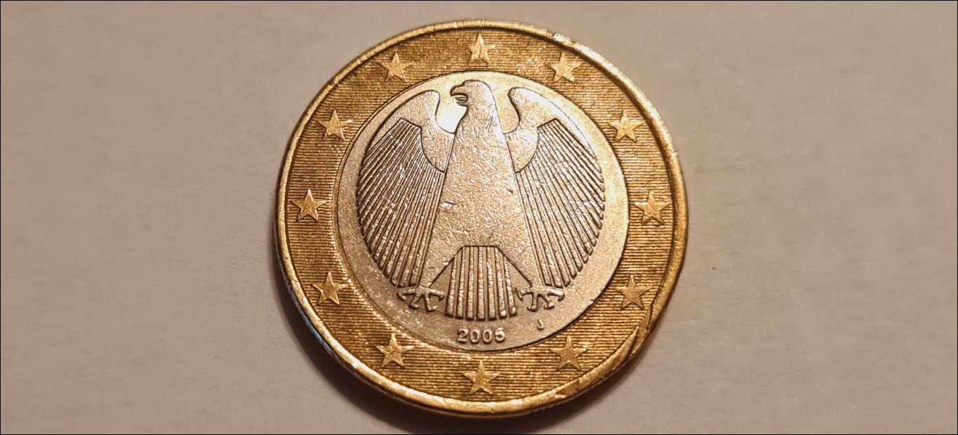Deutschland 1 Euro mit 13 Sternen