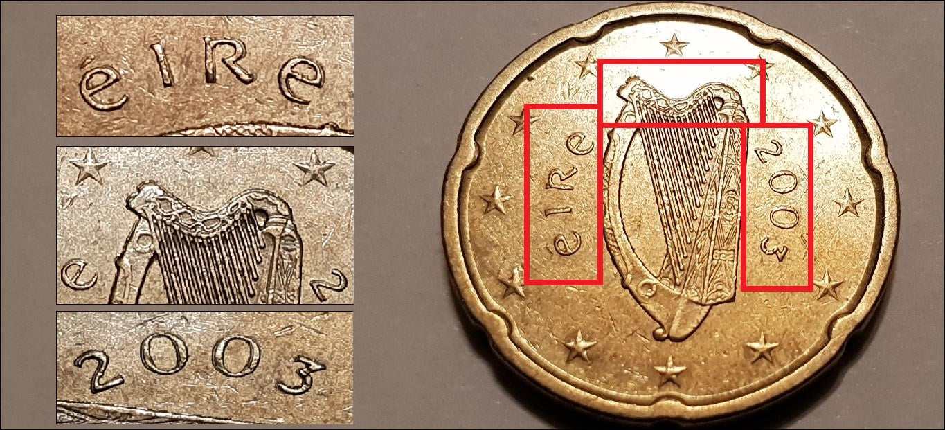 20 Cent Doppelsenkung Irland 2003