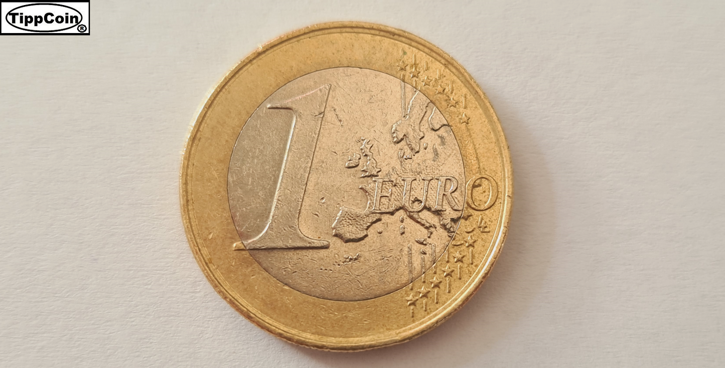 Österreich 1 Euro 2008 Doppelrand