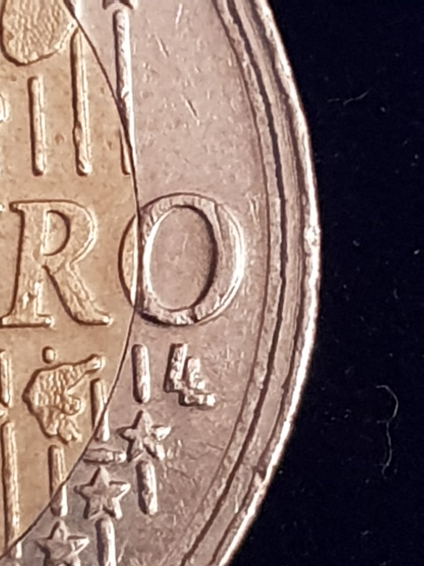 Luxemburg 2 Euro 2004 Fehlprägung mit 3 Facher ausenrand