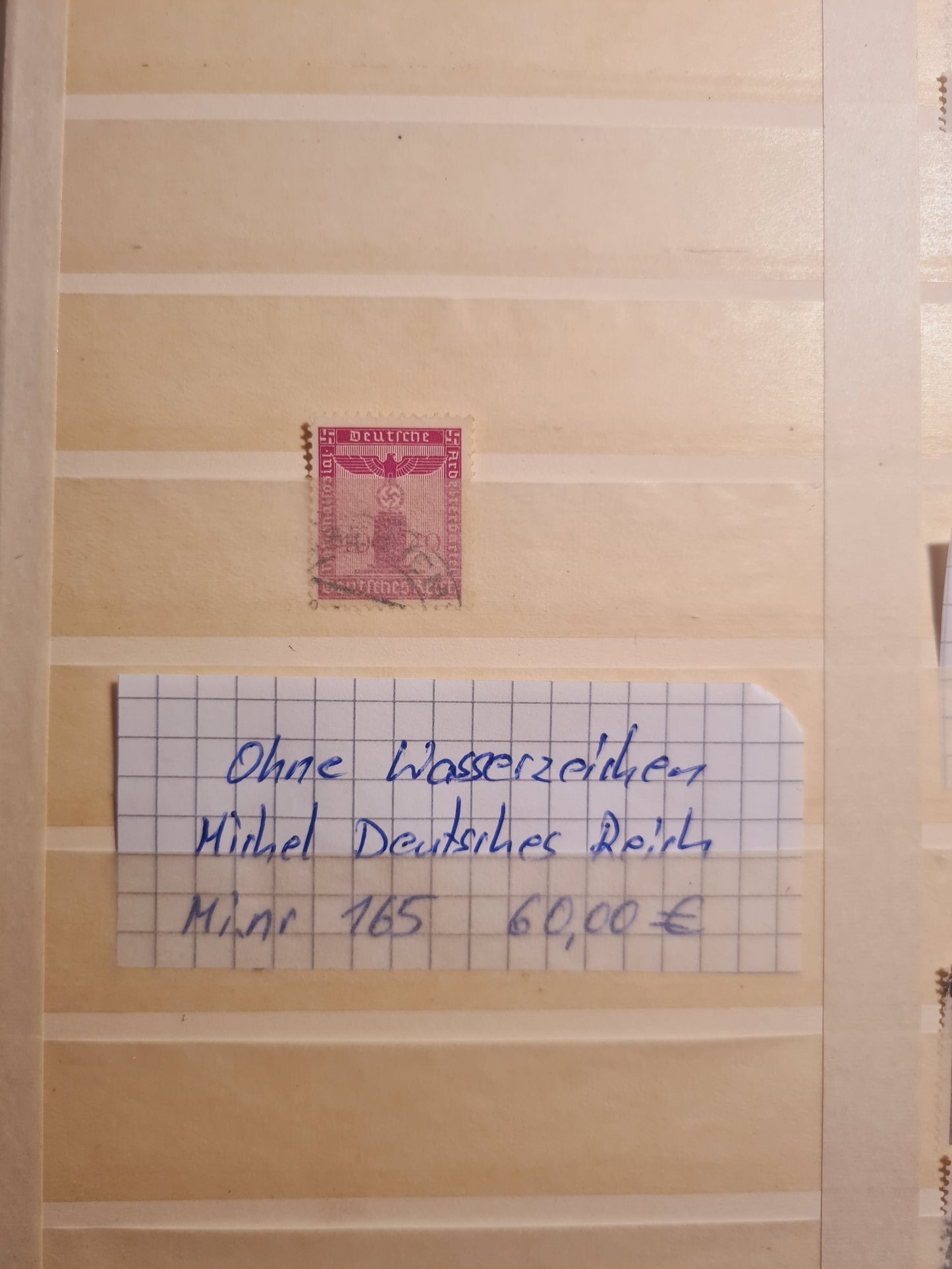 Deutsches Reich Dienstmarken