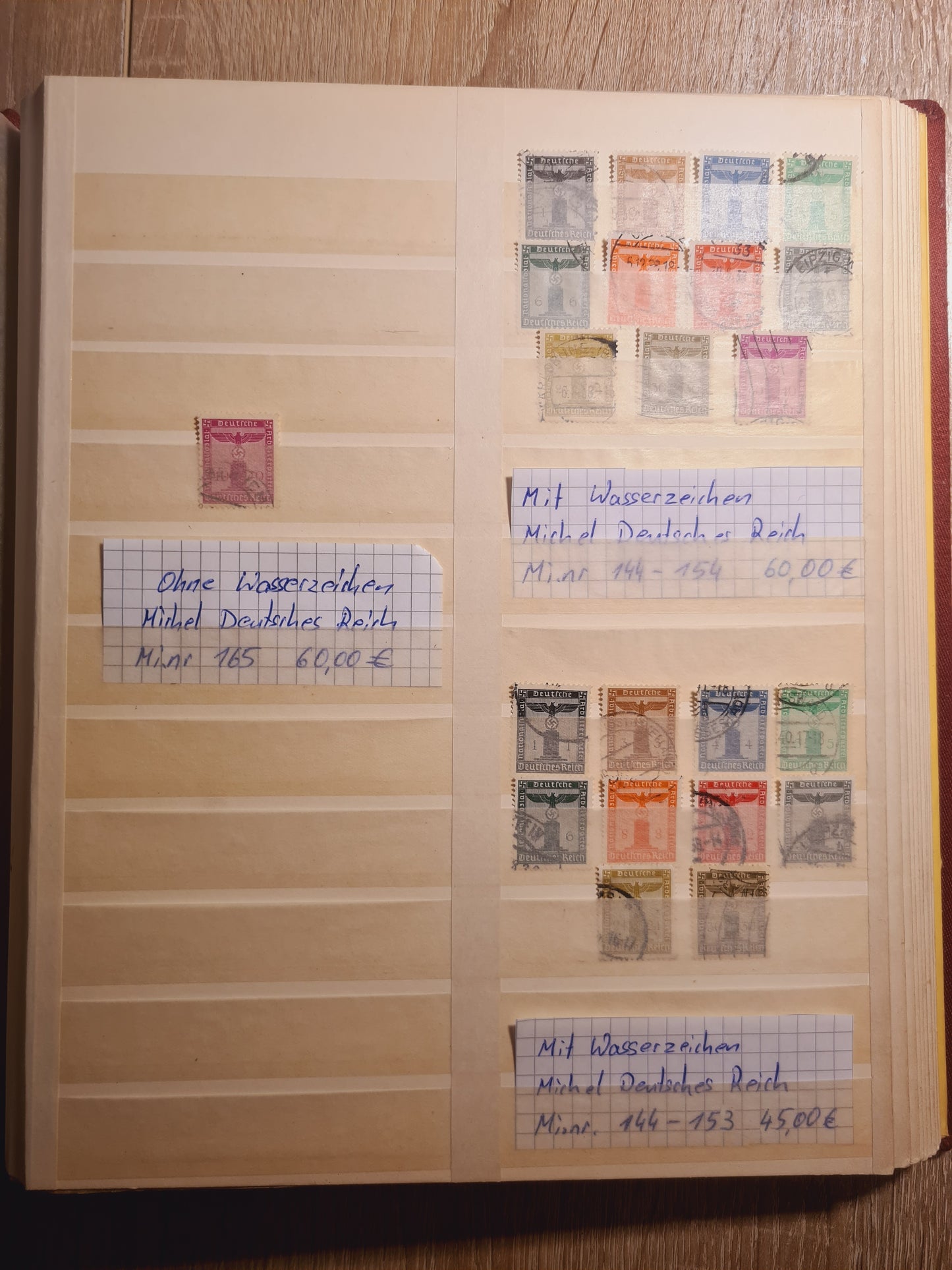 Deutsches Reich Dienstmarken