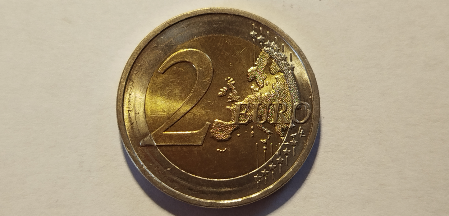 Deutschland 2 Euro 2011 J Fehlprägung / Doppelzunge Adler