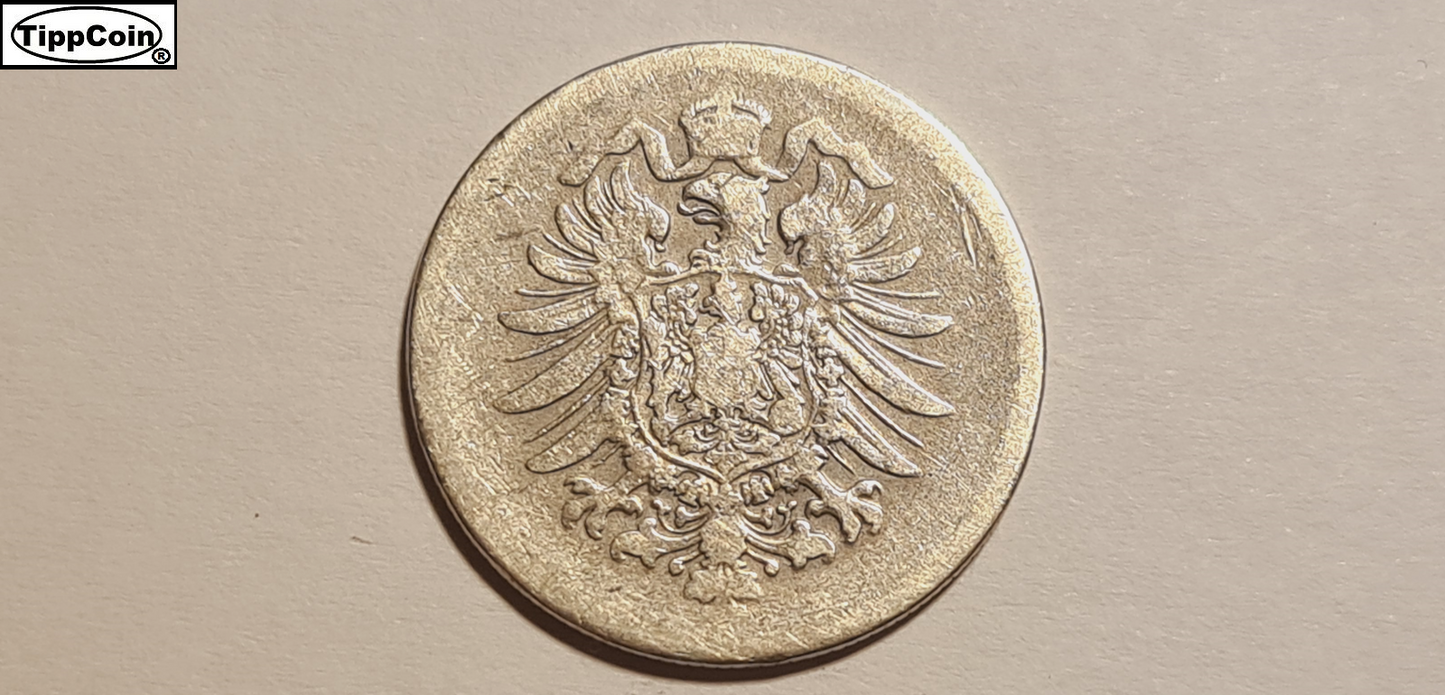 1 Mark 1875 Silber Deutsches Reich / 1 Mark 1875 Silver Germany Empire