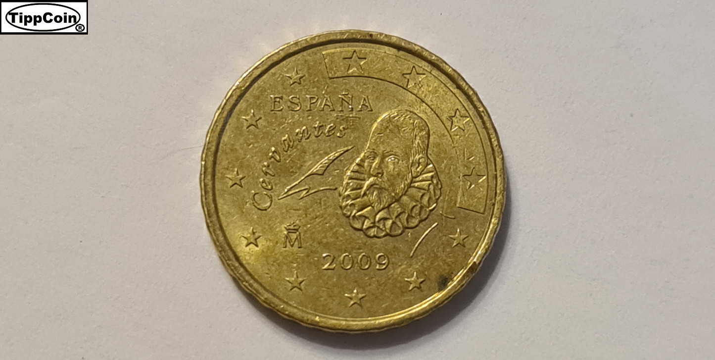 10 Cent Spanien 2009, Fehlprägung