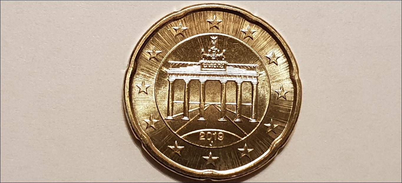 Deutschland 20 Cent 2019 J Strahlenkranz