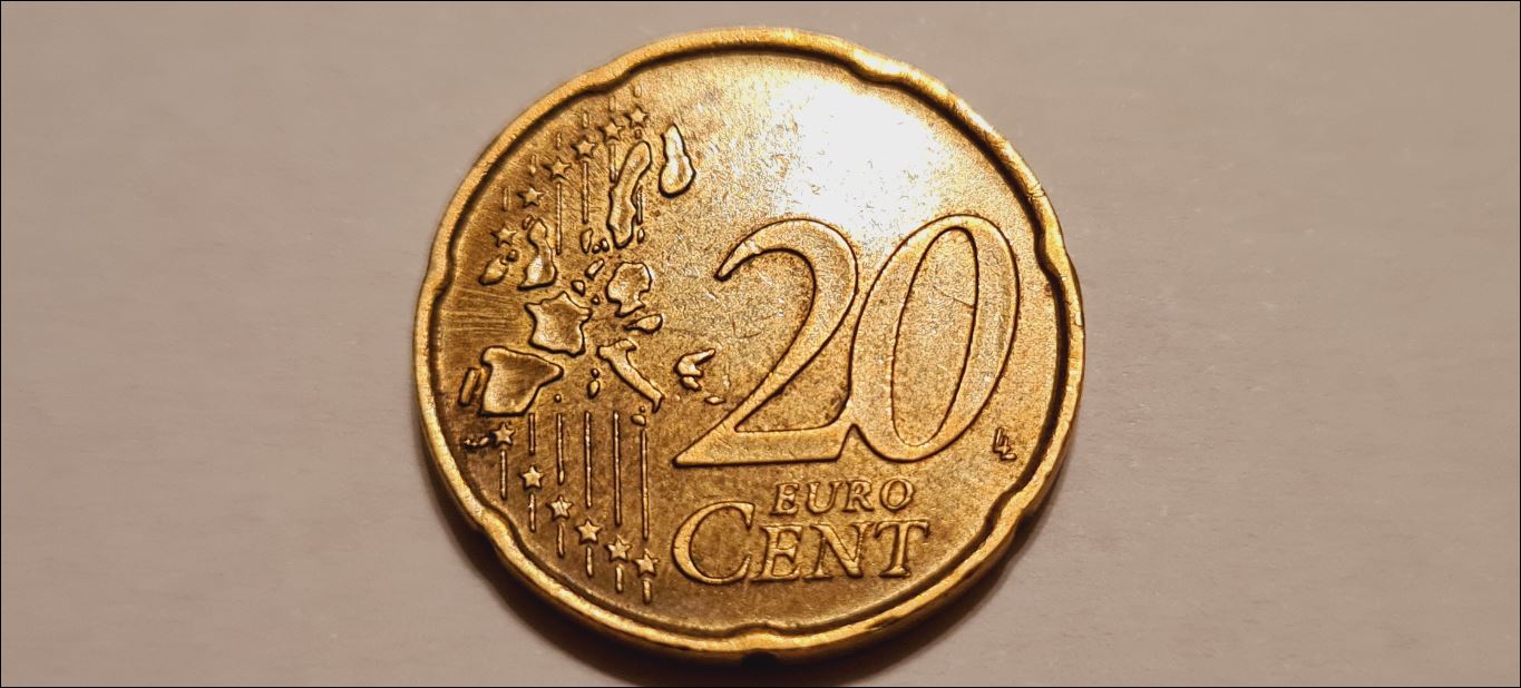 Italien 20 Cent 2002 - Das königliche Unikat mit dem Punkt im "A` von M.A.C."
