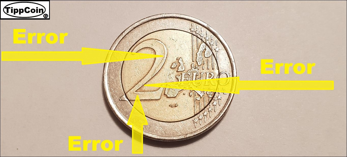 Griechenland 2 Euro 2002 S -Unikat-