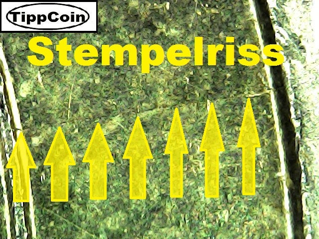Belgien 50 Cent 2009 Fehlprägung / Stempeldrehung / Materialüberschuss / Stempelriss