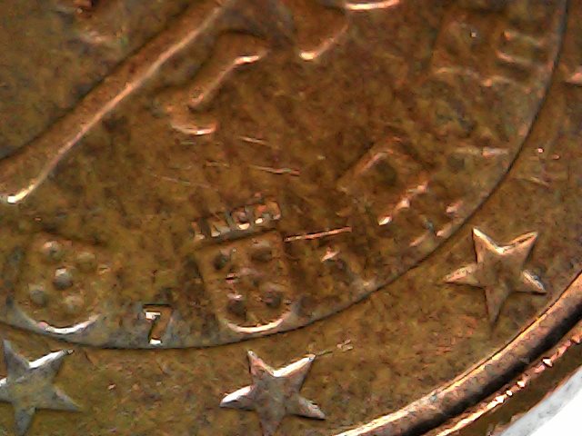 Portugal 1 Cent 2007 Fehlprägung prägeschwäche außer die Zahl 7