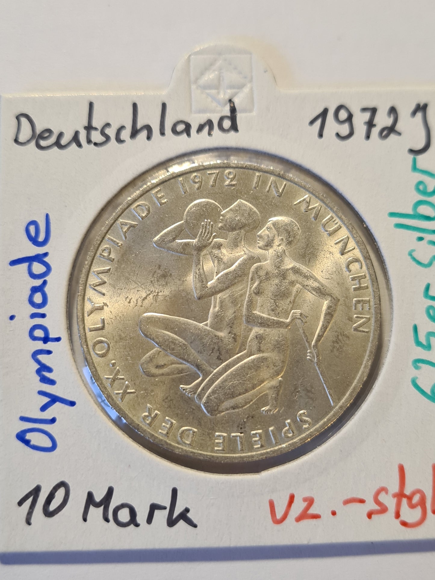 BRD 10 Mark 1972 J Olympiade