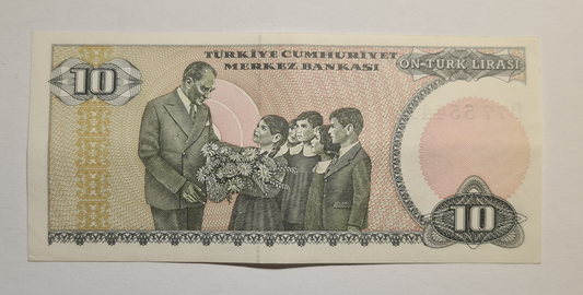 10 Lira 1982 Türkei UNC.