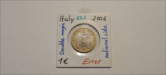 1 Euro 2006 Doppelrand, Italien