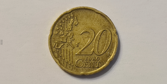 Deutschland 20 Cent 2002 G Strahlenkranz