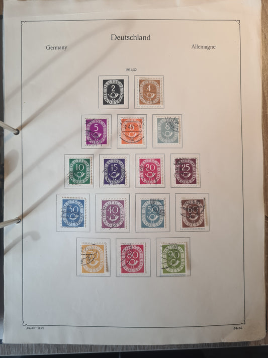 Briefmarken Posthorn