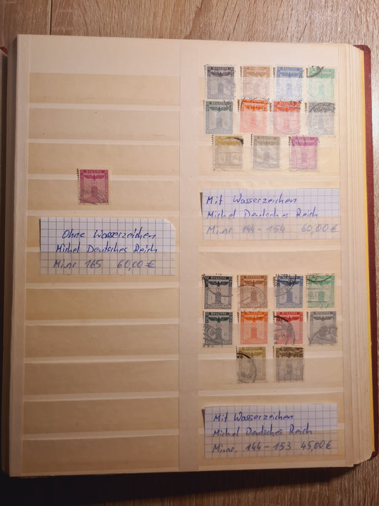 Deutsches Reich Dienstmarken