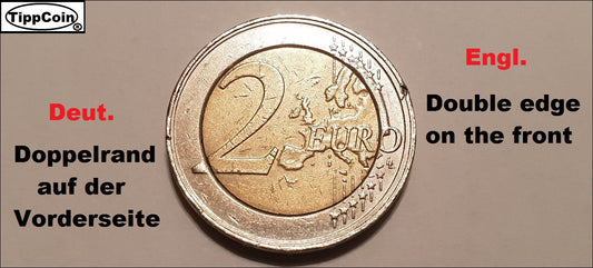Belgien 2 Euro 2007 Doppelrand