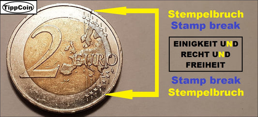 Deutschland 2 Euro 2009 G Stempelbruch / Gedenkmünze WWU